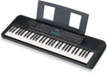 Yamaha PSR-E273 Clavier arrangeur – Instrument de musique à 61 touches dynamiques, incluant un Bon Cadeau pour 2 Leçons en Ligne avec la Yamaha Music School, en Noir