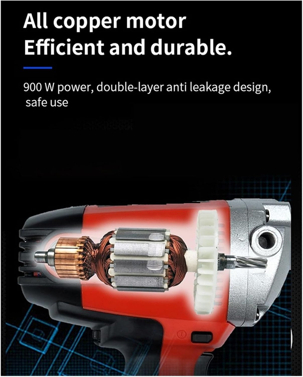 Polisseuse à eau électrique 900 W, ponceuse injection d'eau for marbre et granit ,Très efficace