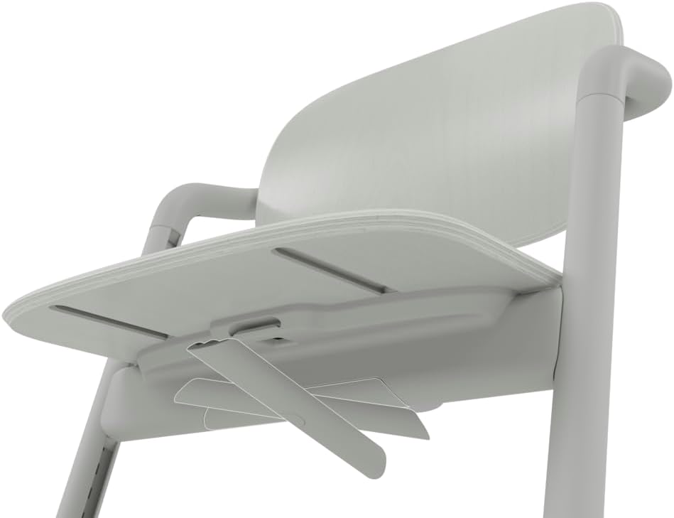 CYBEX Gold LEMO Chaise Haute ; Grandit avec l’Enfant, 3 - 99 ans ; Peut être utilisée dès la naissance grâce à des attaches séparées ; Aluminium / Plastique; Suede Grey