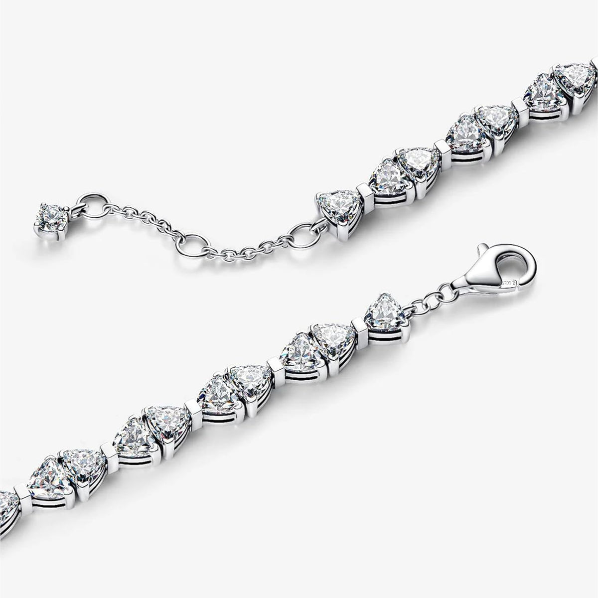 PANDORA Timeless 594262C01-16 Bracelet chaîne en argent sterling avec zircone Taille : 16 cm