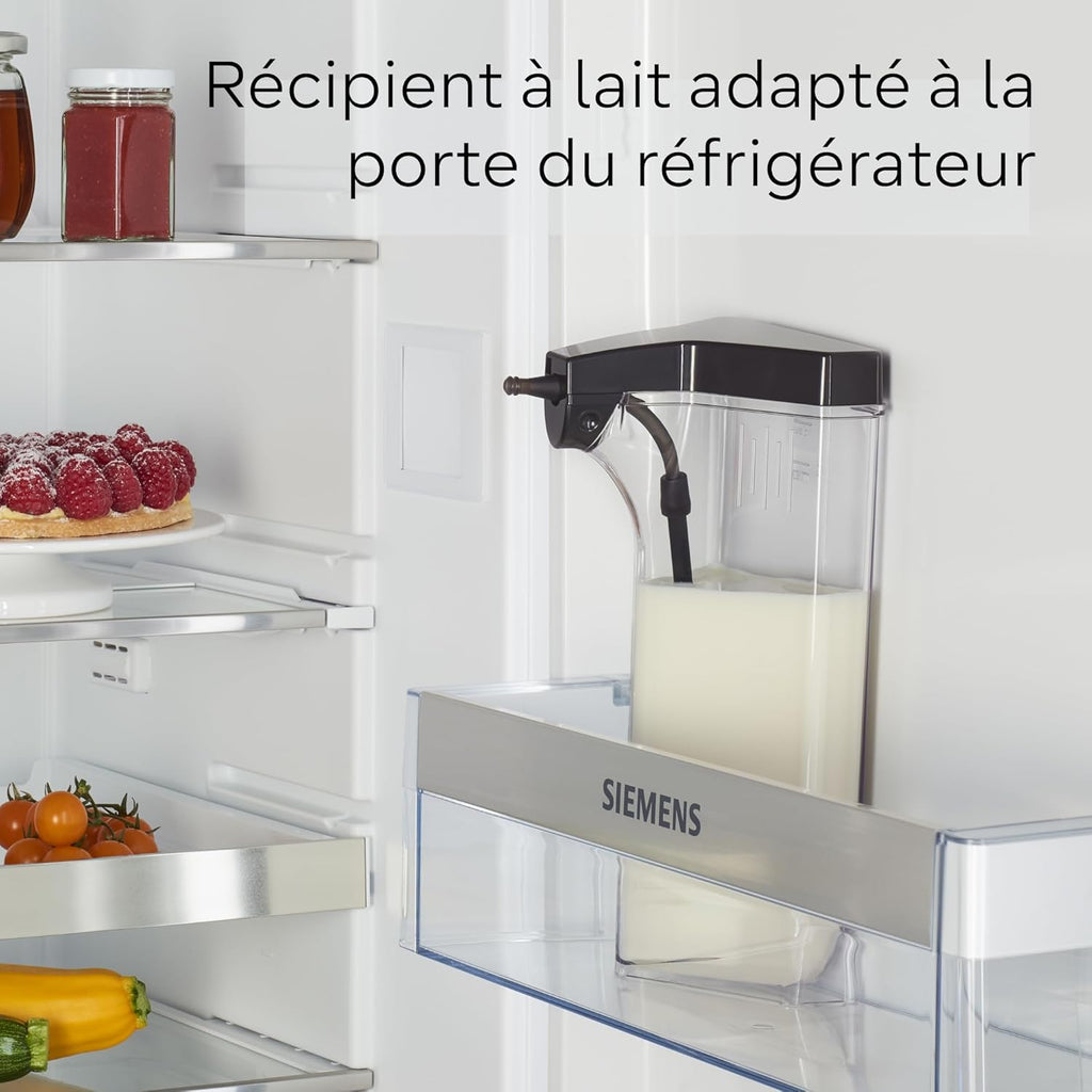 Siemens machine à café automatique EQ900, baristaMode, eGrinder, écran iSelect 6,8 pouces, application Home Connect, acier inoxydable, TQ903R03