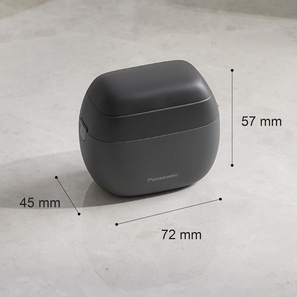 Panasonic Series 900s ES-PV3B-K Rasoir Électrique 5 Lames, Rasoir Compact, Capteur de Barbe Réactif, USB-C, Utilisation Sec & Humide, Noir Mat