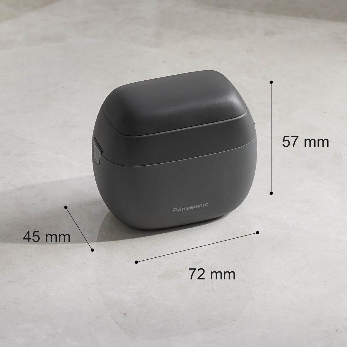 Panasonic Series 900s ES-PV3B-K Rasoir Électrique 5 Lames, Rasoir Compact, Capteur de Barbe Réactif, USB-C, Utilisation Sec & Humide, Noir Mat