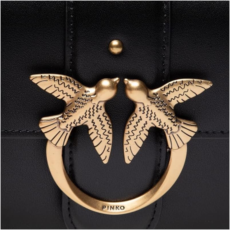 Pinko Love Mini Icon Sac bandoulière cuir 21 cm