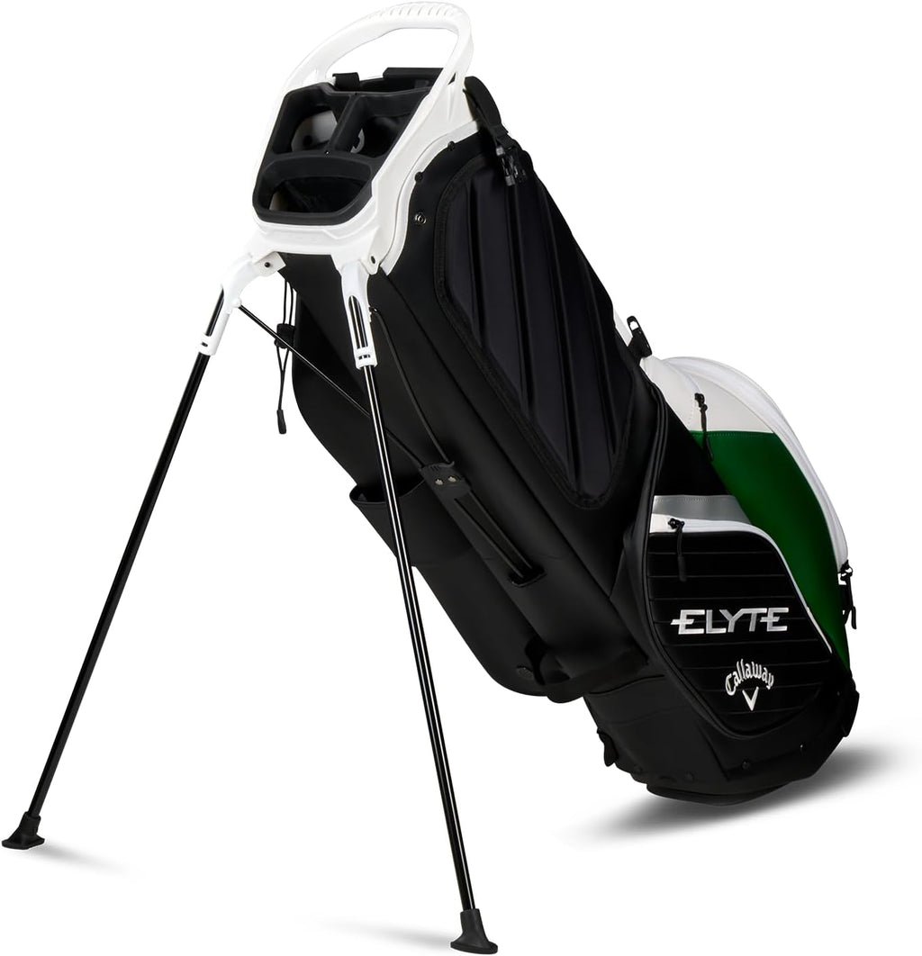 CallawayElyte Sac avec Support Blanc/Noir/Vert