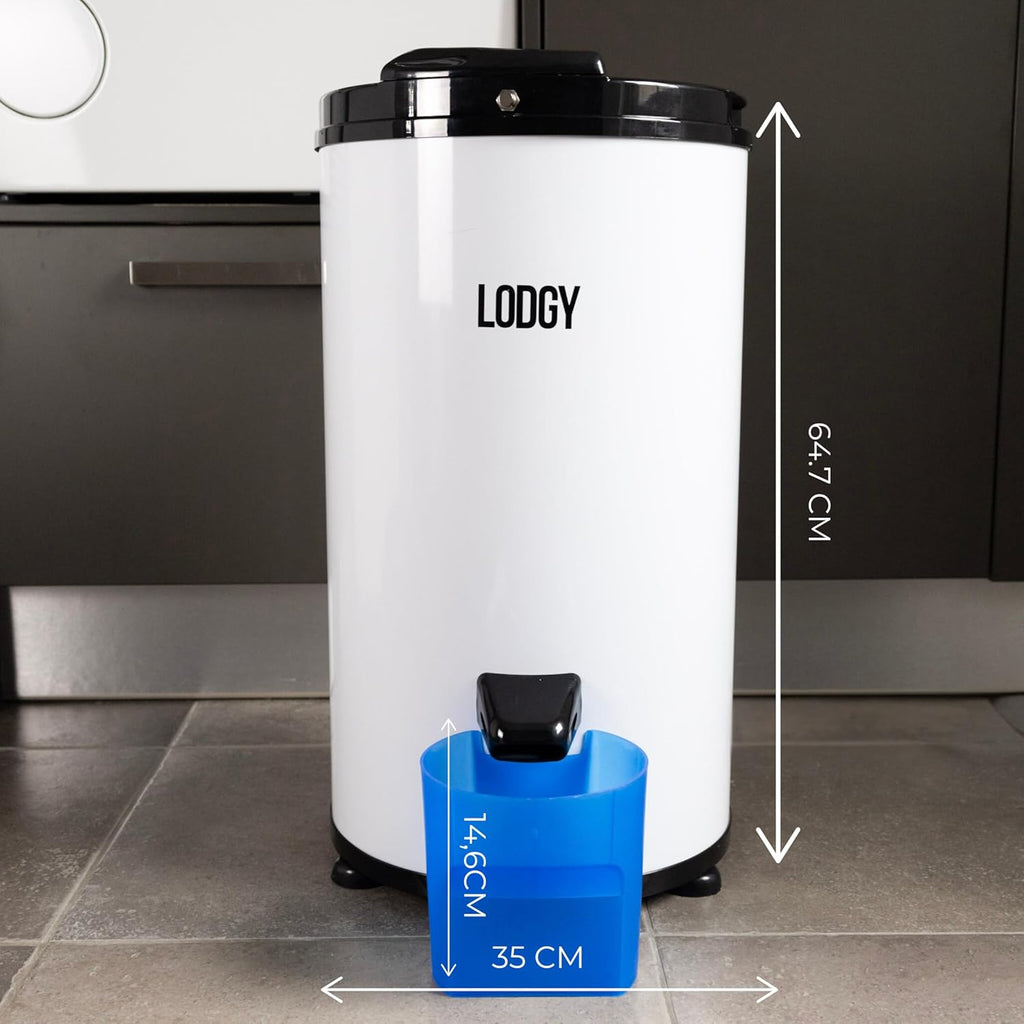 Lodgy - Centrifugeuse - Essoreuse à sec - Centrifugeuse à linge - Mini Sèche-linge - AAA+