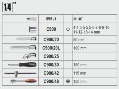 BETA - BW 2056T/E Valise Trolley avec Assortiment de 163 Outils pour l'entretien général