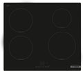 Bosch PUE611BB5E, Série 4, plaque à Induction, 4 foyers, 60 cm, Puissance 4600 W, Noir