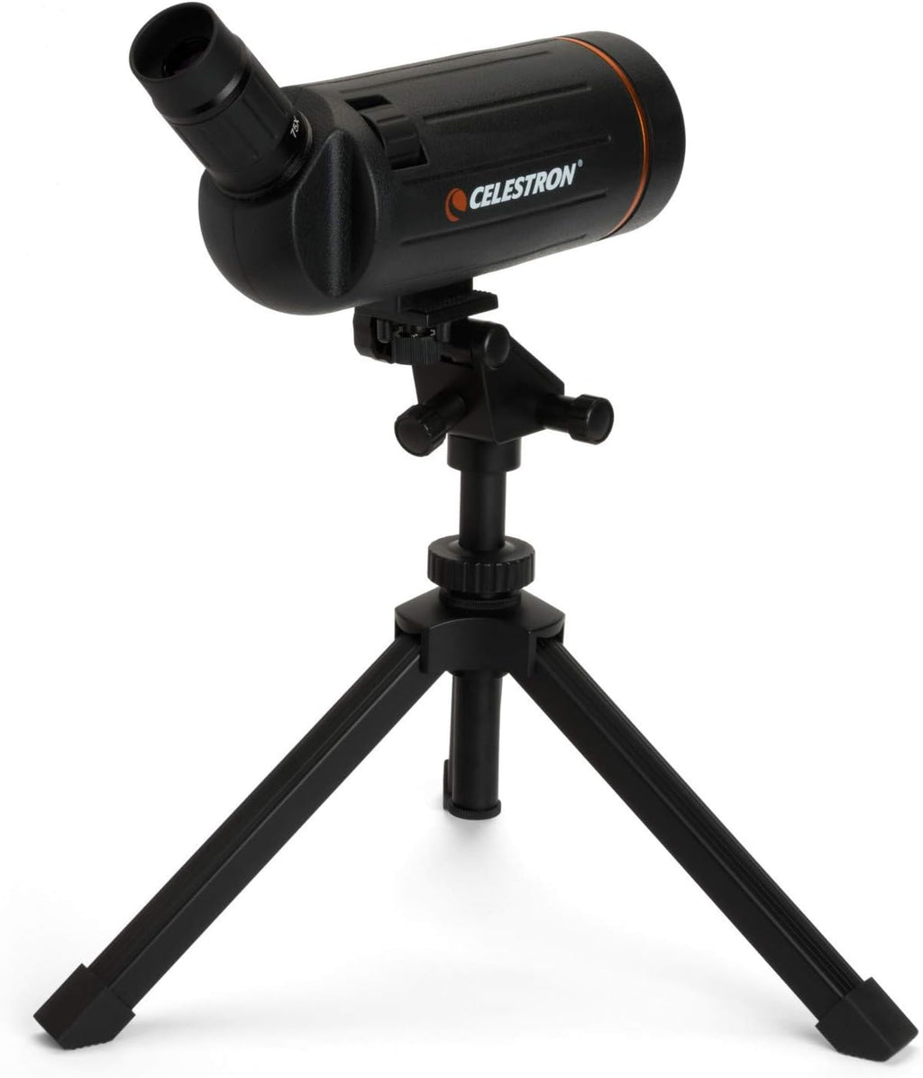 Celestron 52238 Catadioptic Series C70 Mini Mak Maksutov-Cassegrain Spotting Scope Telescope, Black