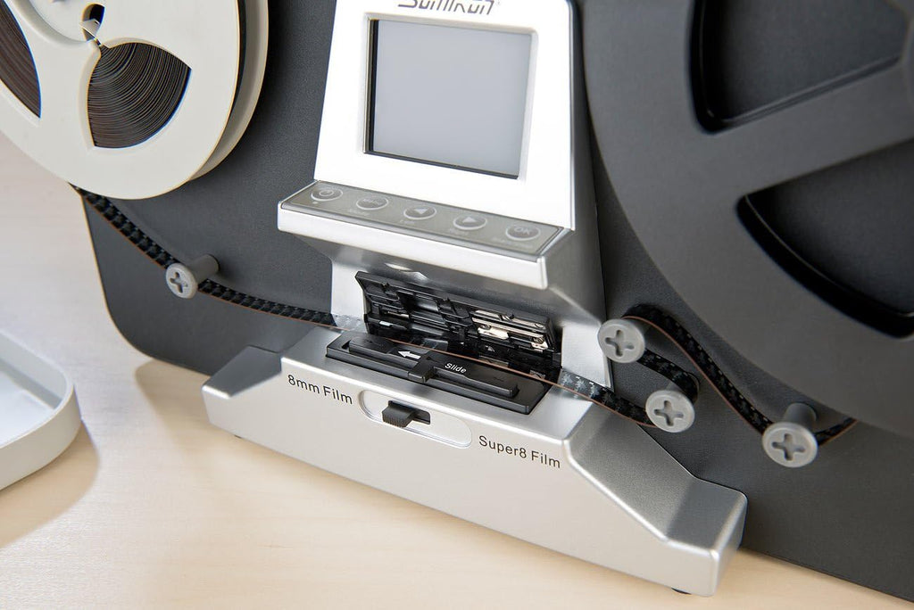 Somikon Scanner de pellicule pour Films 8 mm et Super 8