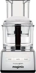 Magimix Robot de Cuisine Multifonction 3L- CS 4200 XL -Hachoir, Blender, Presse-Agrumes, Bol XL - Chrome Brillant