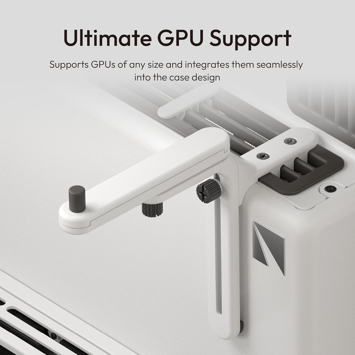 HAVN HS 420 Boîtier PC ATX à double chambre Blanc | Design hybride, 11 ventilateurs de 140 mm et 3 supports de radiateur de 420 mm, gestion des câbles simpliCable, verre trempé, hub de ventilateur PWM