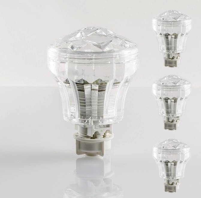 Premier Bond Distribution Lot de 50 ampoules LED E10 24 V 1,0 W Blanc chaud 3000 K 60-65 lm 45 mm