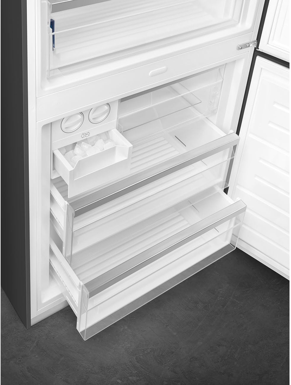 Combi SMEG FA8005RAO5 Anthracite 195 x 70 cm Droite