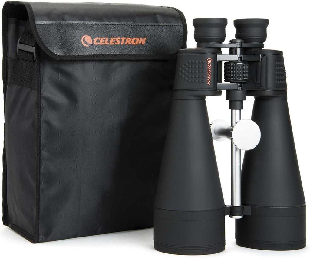 Celestron 71018 SkyMaster 20x80 mm Jumelles à Prisme de Porro avec Objectif Multicouche, Verre à Prisme BaK-4 et étui de Transport, Noir