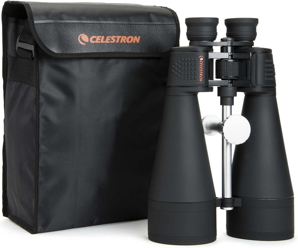 Celestron 71018 SkyMaster 20x80 mm Jumelles à Prisme de Porro avec Objectif Multicouche, Verre à Prisme BaK-4 et étui de Transport, Noir