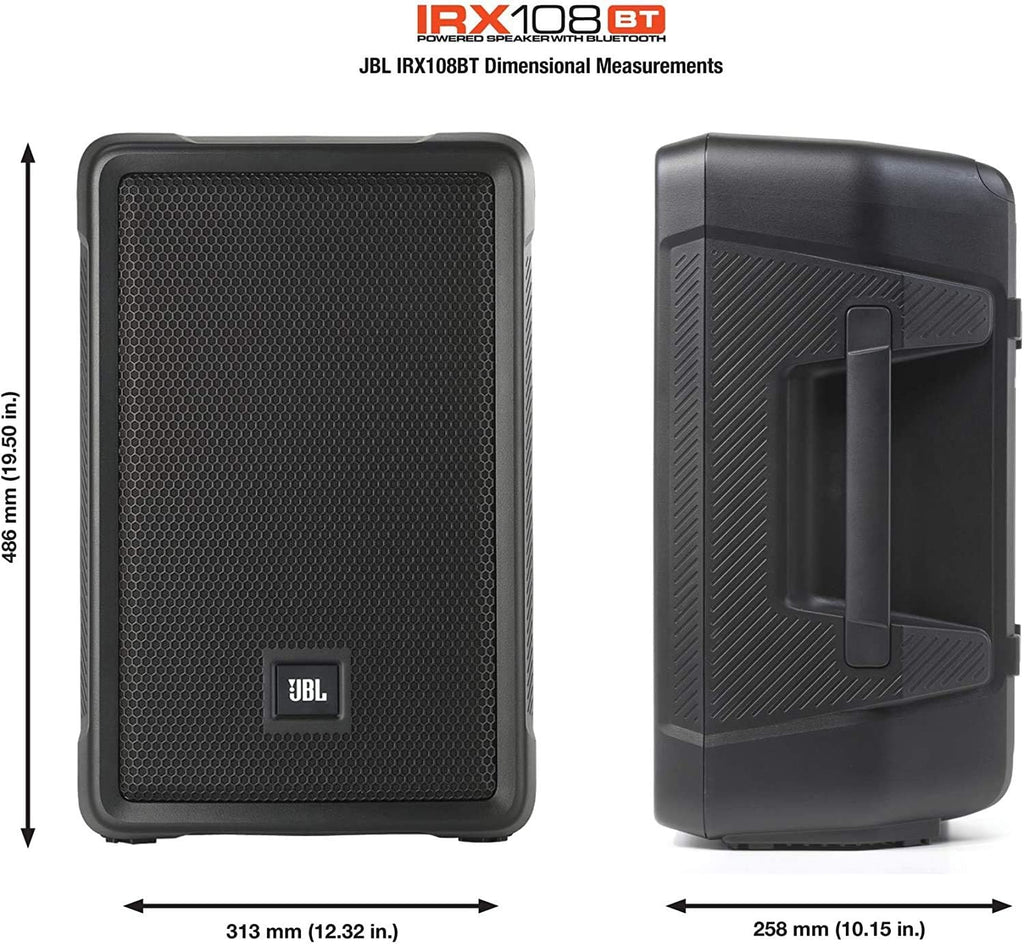 Professional IRX108BT Haut-parleur 20,3 cm