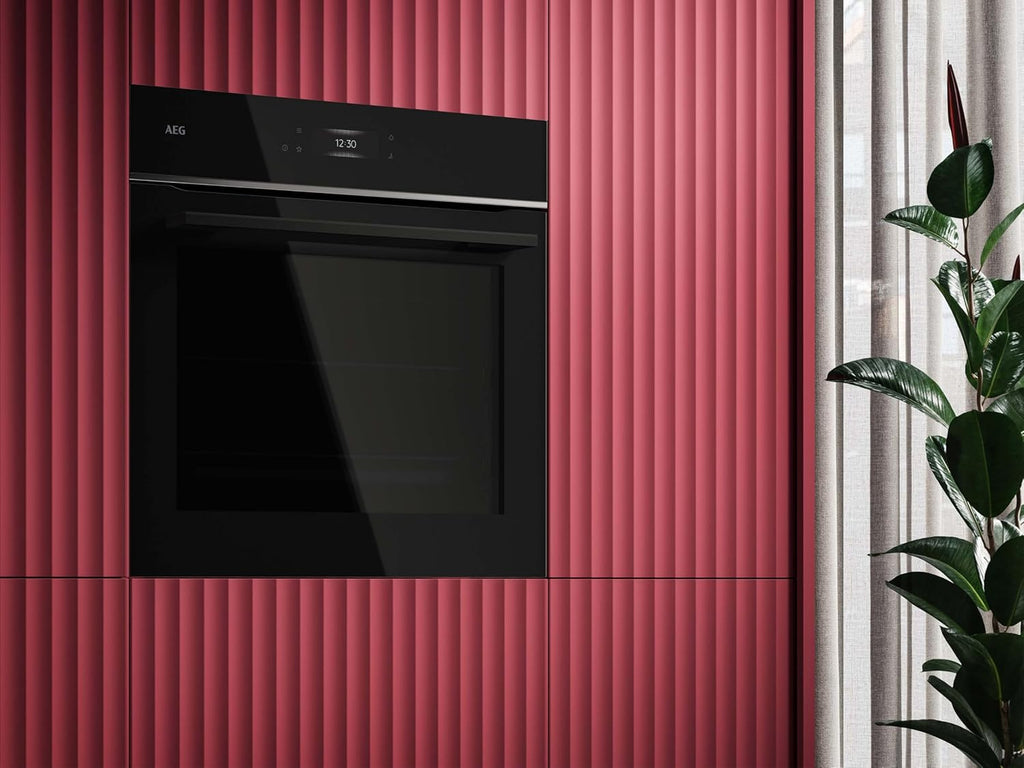 AEG TE7PB62WAB - Four encastrable Wifi - Série 7 - Écran couleur TFT Full Touch avec assistant de cuisson - Fabriqué en Allemagne - Auto-nettoyage à pyrolyse - Capteur de température centrale : pour