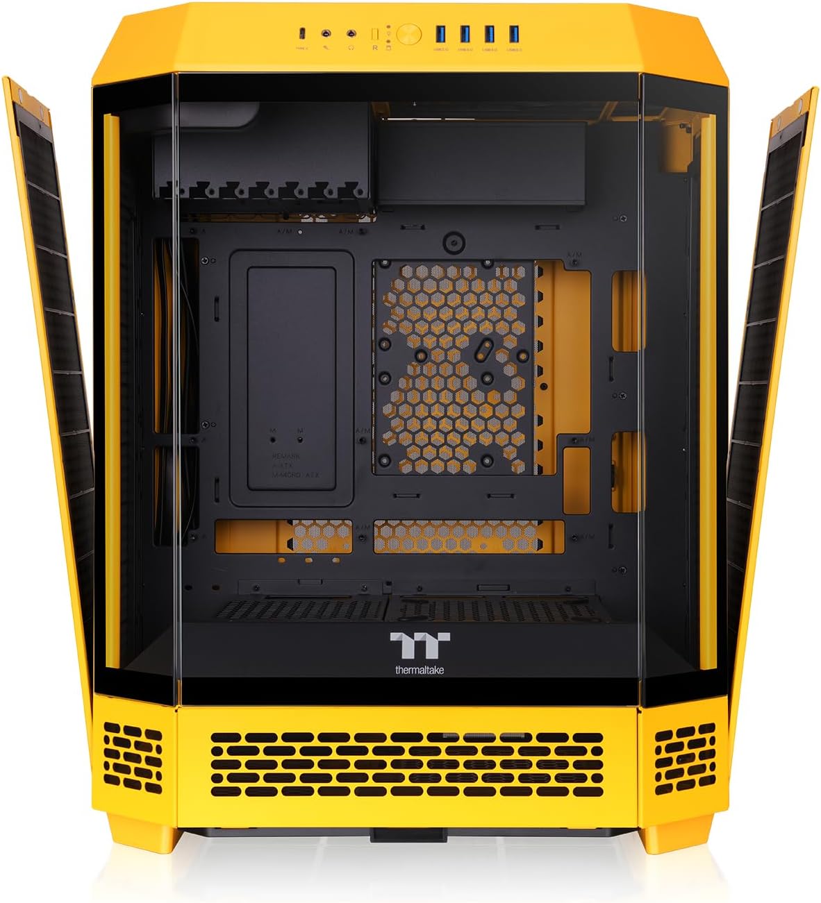 Thermaltake The Tower 600 Mid Tower Chassis | Hidden Connector | Bumblebee