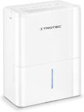 TROTEC Déshumidificateur TTK 32 E Convient pour des surfaces jusqu'à 15m² ou 37m³ Capacité de déshumidification 14L/jour