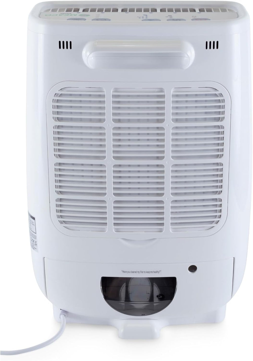 Meaco DD8L Junior Déshumidificateur par dessication - idéalment adapté à une utilisation dans les locaux non chauffés (en dessous de 10 C) - fonction auto-restart