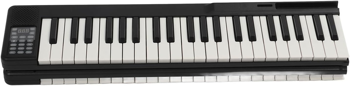 KIMISS Clavier de Piano Pliable Portable à 88 Touches pour Débutants – Orgue électronique Multifonctionnel avec Haut-parleur et Sac de Rangement