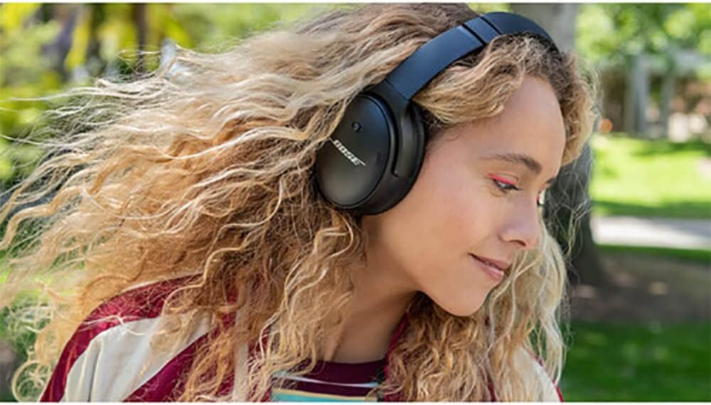 Casque sans Fil Bluetooth à Réduction de Bruit QuietComfort 45 avec Microphone pour Les Appels – Noir