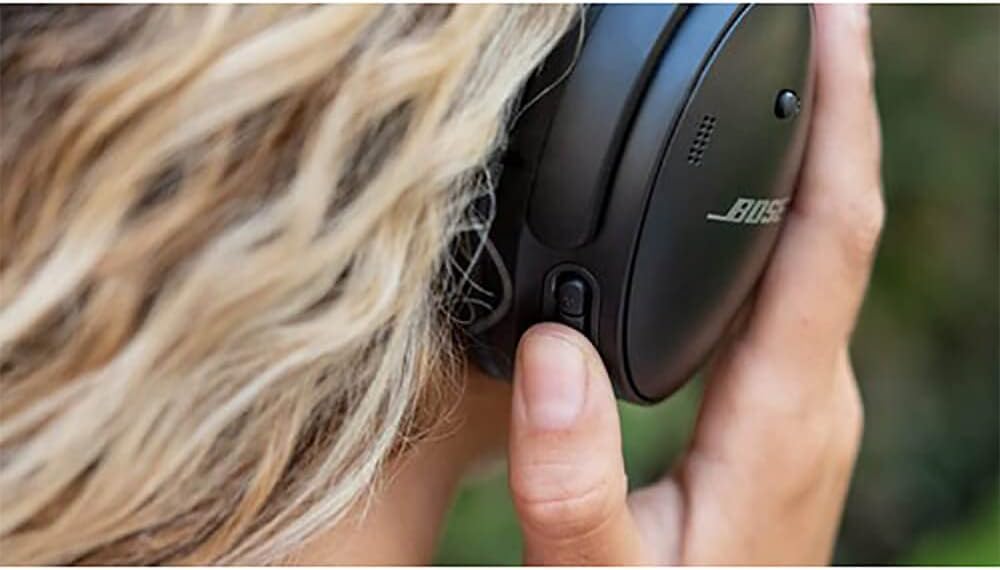 Casque sans Fil Bluetooth à Réduction de Bruit QuietComfort 45 avec Microphone pour Les Appels – Noir