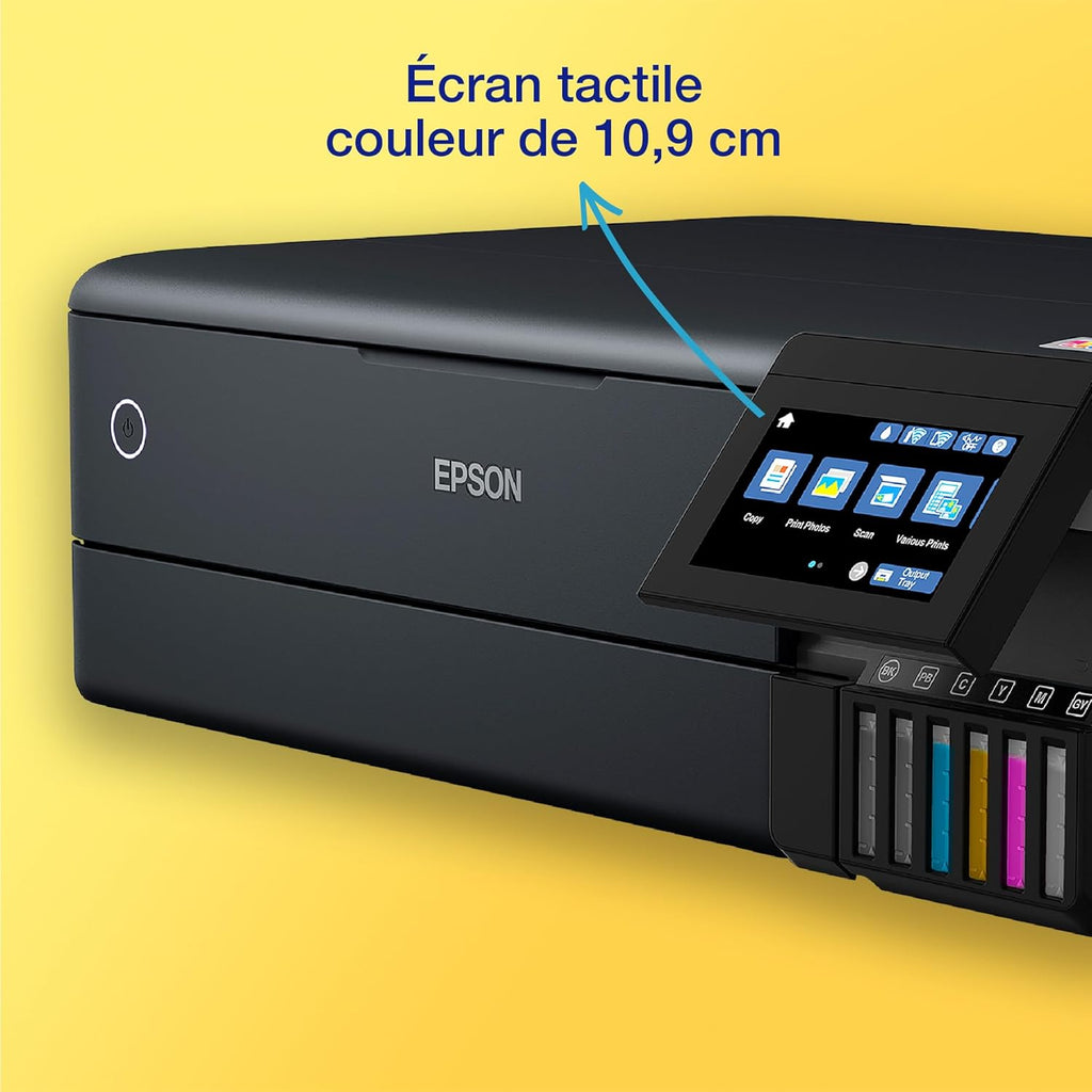 Imprimante photo A3+ EcoTank ET-8550 avec réservoir d’encre et Wi-Fi