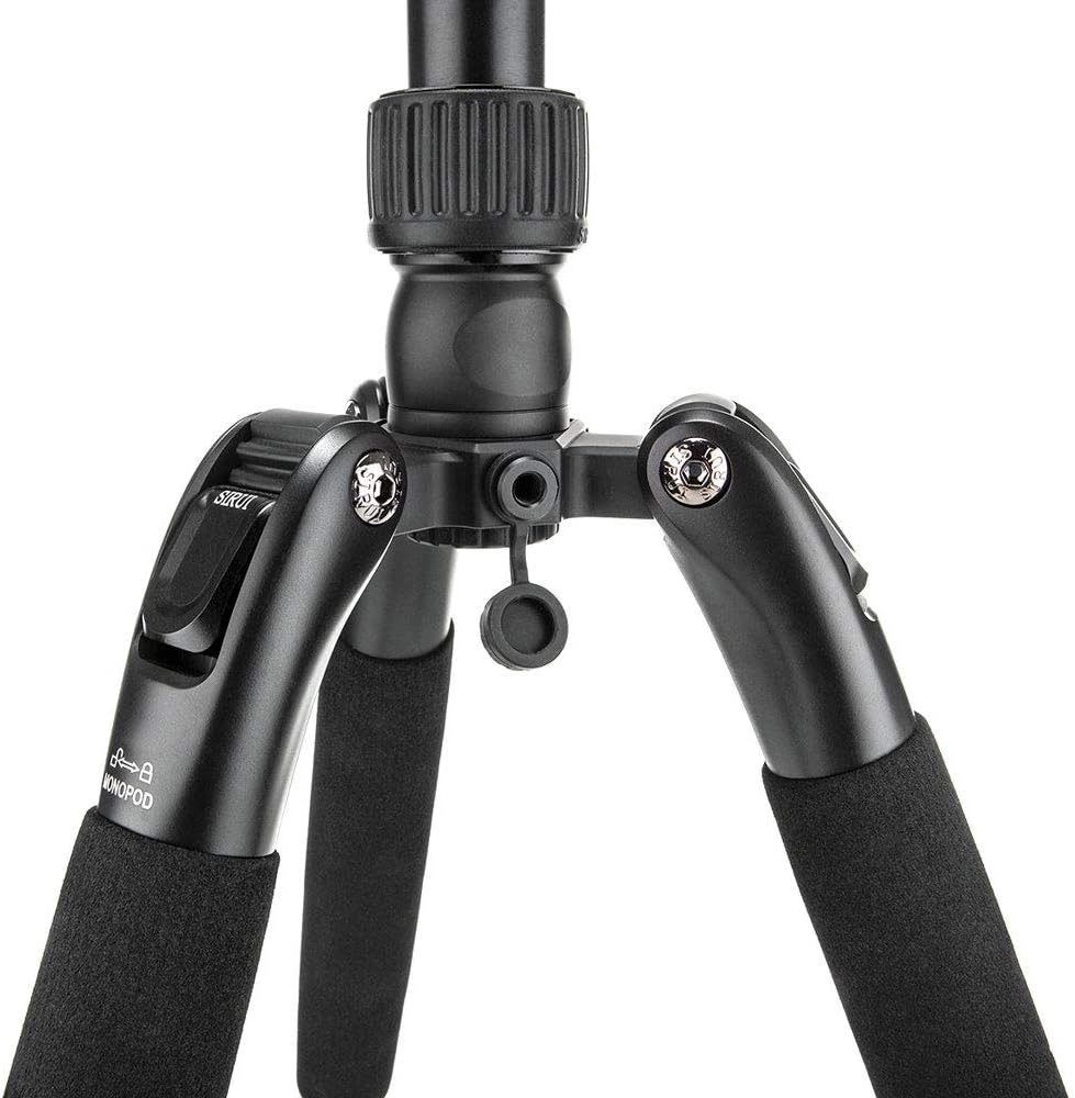 Trépied / monopode universel SIRUI N-1004SK (aluminium, hauteur: 158 cm, poids: 1,7 kg, charge: 12 kg) avec sac et sangle