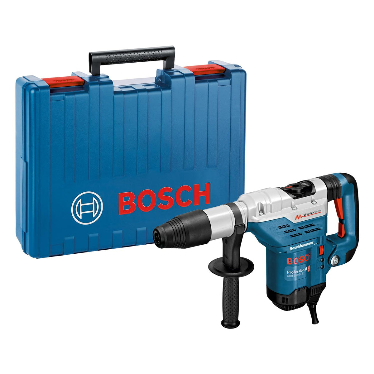 Bosch Professional perforateur GBH 5-40 DCE (SDS plus, avec poignée auxiliaire, coffret de transport)