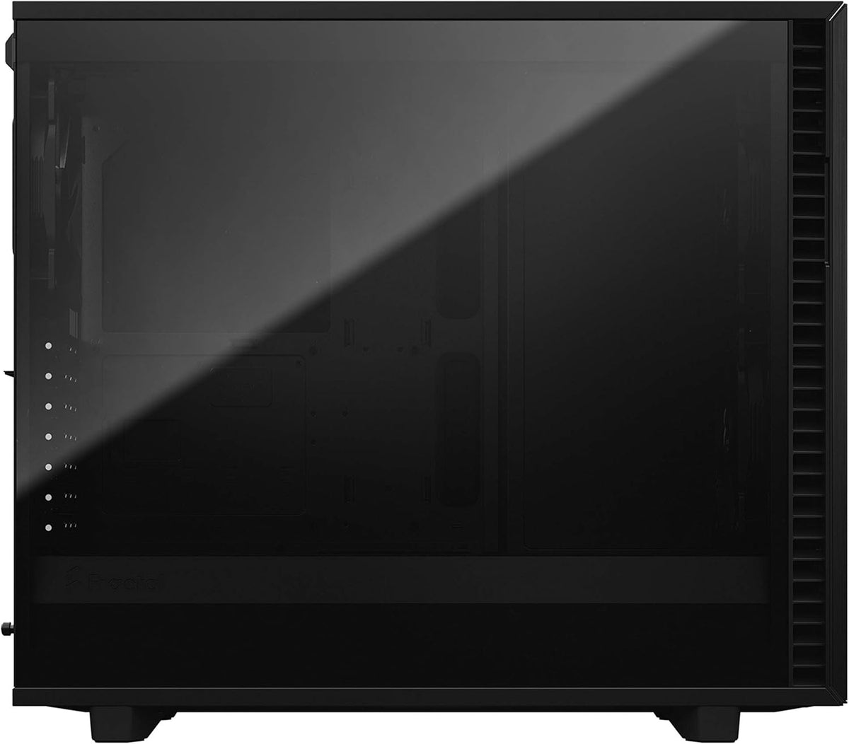Fractal Design Define 7 Black Brushed Aluminum/Steel E-ATX Silent Modular Dark Tempered Glass Window Mid Tower Computer Case
