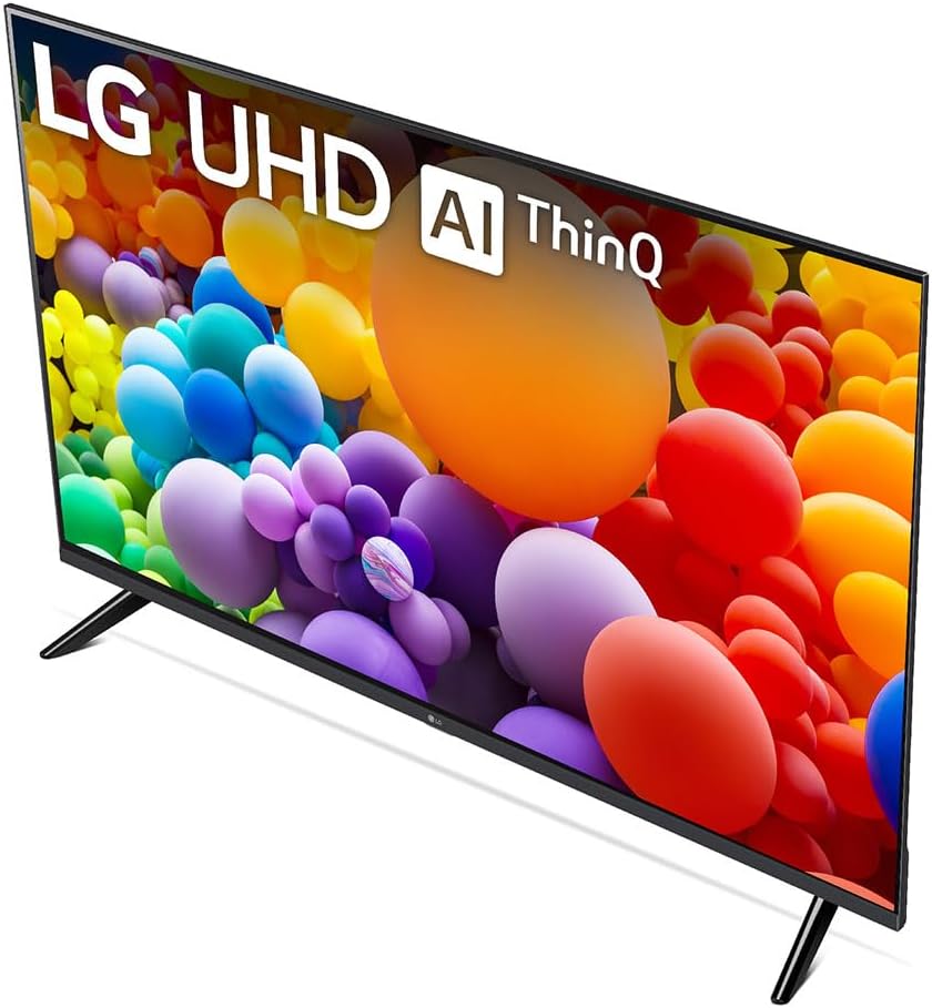 LG TV LED 2024 | 65UT73 | 65 Pouces | UHD | Processeur α5 gen 7 AI 4K, Noir [Classe énergétique G]