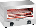 MBH - Grille-pain industriel électrique 1 étage en INOX pour l'HÔTELLERIE. Four grille-pain professionnel pour bars et restaurants.