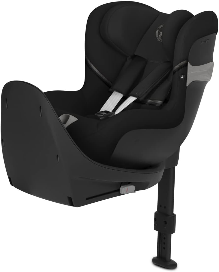 CYBEX Gold Siège Auto Enfant Sirona S2 i-Size, De 3 mois à 4 ans environ, Max. 18 kg, Compatible avec SensorSafe, Moon Black