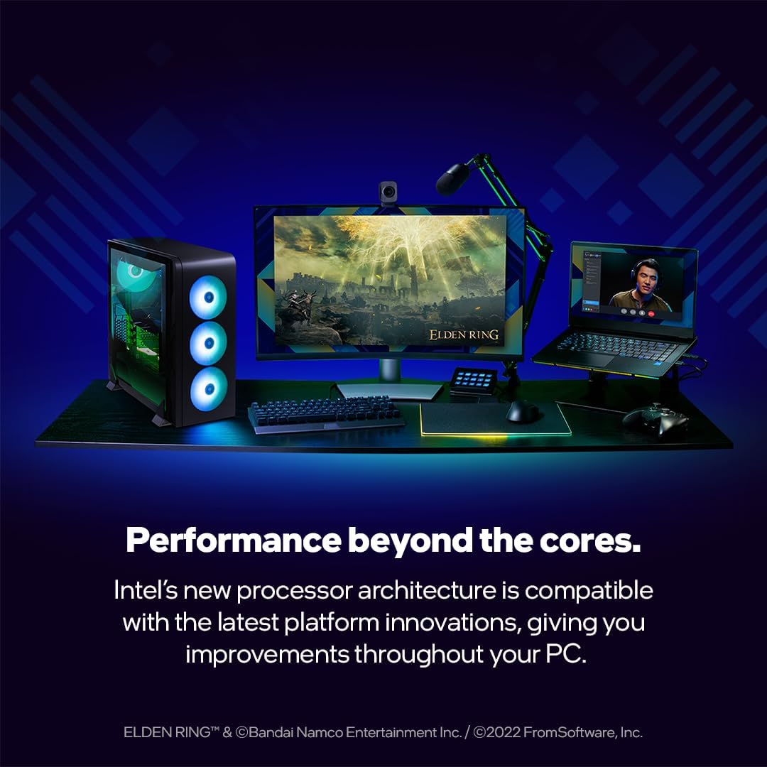 Core™ i7-12700KF, processeur pour PC de Bureau, 12 cœurs (8P+4E) jusqu'à 5,0 GHz, LGA1700 chipset série 600 125 W