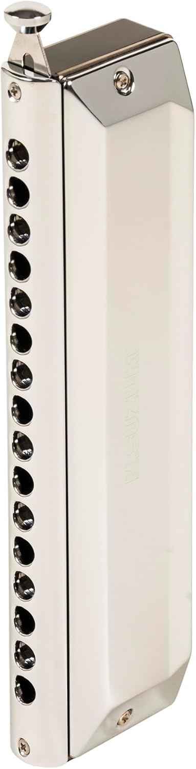 Suzuki Chromatix SCX64C Harmonica 16 trous DO Argenté