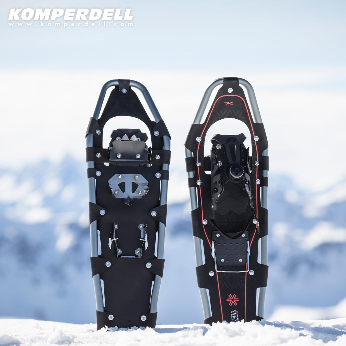 KOMPERDELL PEAKMASTER PRO T30 Raquette à neige pour randonnée randonnée Bâtons télescopiques T2