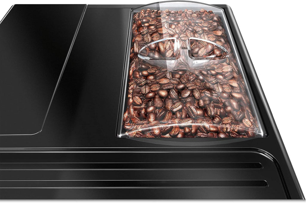 Melitta Caffeo Solo, 1.2L, Noir Pure Black, E950-222, Machine à Café et Expresso Automatique avec Broyeur à Grains