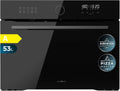Cecotec Four Encastrable Bolero Hexa AF314500 Glass Black A de 53 L. Fonction Friteuse, 2900W, 11 Fonctions, Airfryer Master, Pizza Master, Faible Consommation, Nettoyage Facile