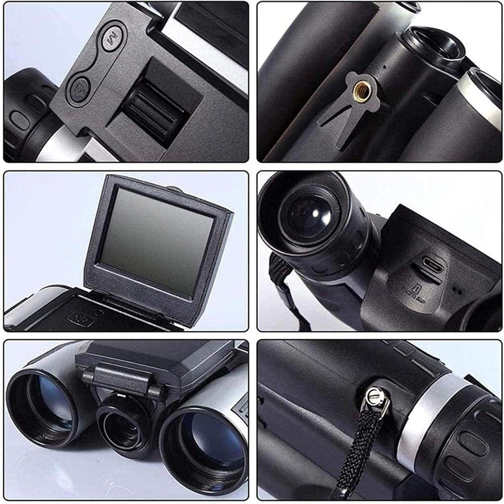 YSJNGF 12x Jumelles télescope Optique Adultes - compactes pour Les activités de Plein air