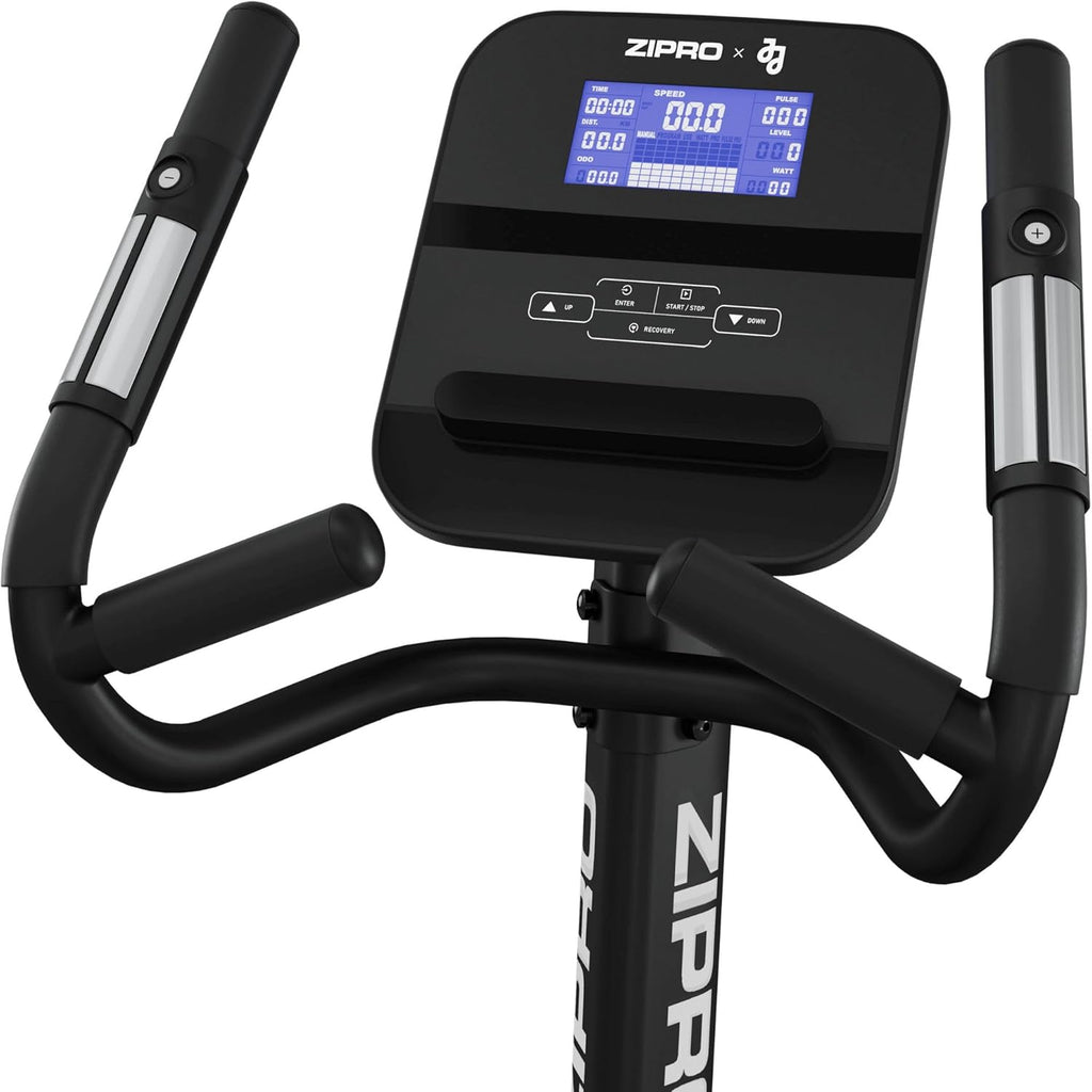 Zipro Vélo d'Appartement Strike - Ergomètre Fitness Magnétique Jusqu'à 150 kg - Vélo d'Intérieur pour Entraînement à Domicile