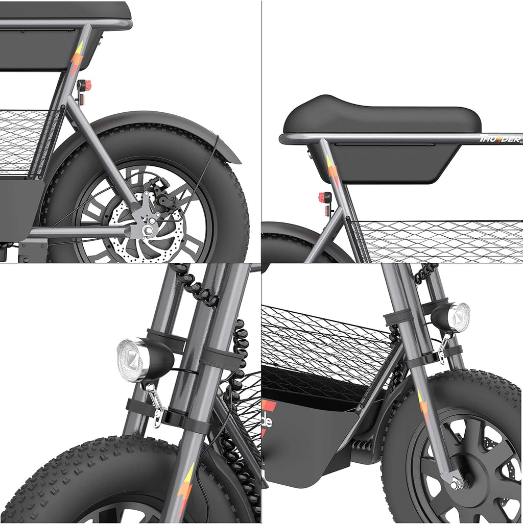 Draisienne électrique URBANGLIDE THUNDER 160 – 25 km/h, 30 km d'autonomie,