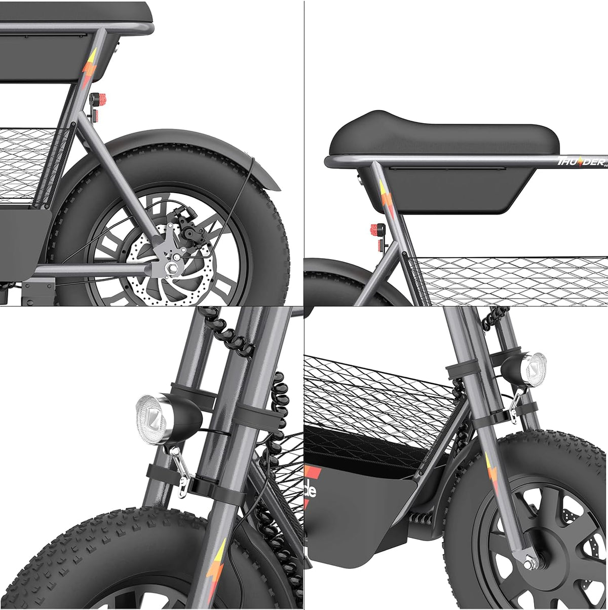 Draisienne électrique URBANGLIDE THUNDER 160 – 25 km/h, 30 km d'autonomie,