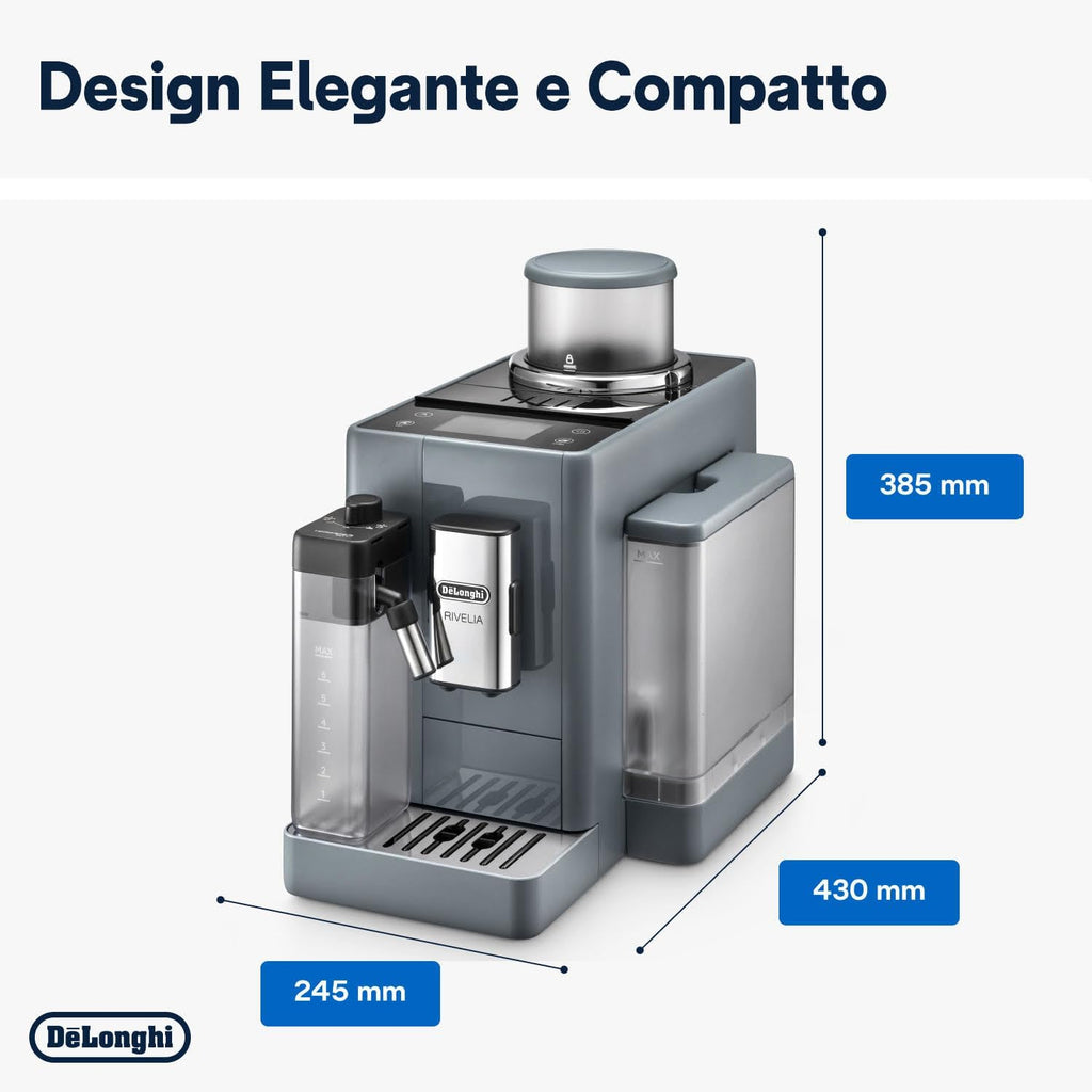 De'Longhi Rivelia EXAM440.55.G Automatique Grains de café