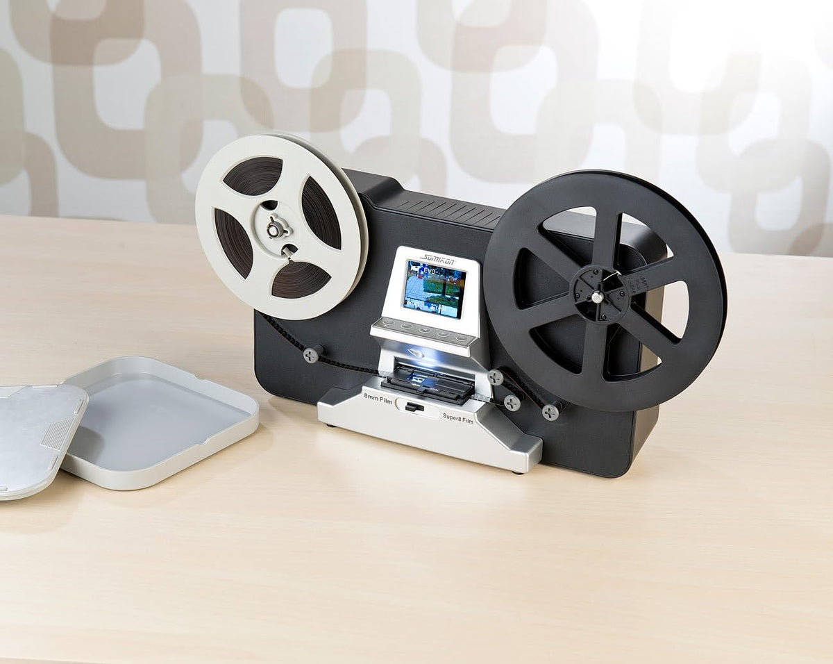 Somikon Scanner de pellicule pour Films 8 mm et Super 8