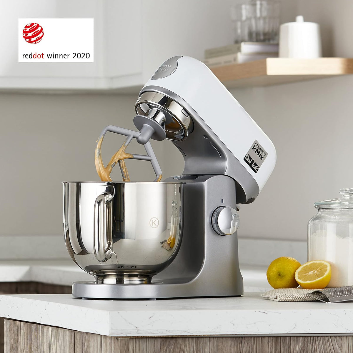 Robot pâtissier KENWOOD KMX750WH - Blanc - 1000 W - 5 L