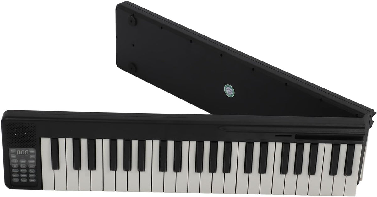KIMISS Clavier de Piano Pliable Portable à 88 Touches pour Débutants – Orgue électronique Multifonctionnel avec Haut-parleur et Sac de Rangement