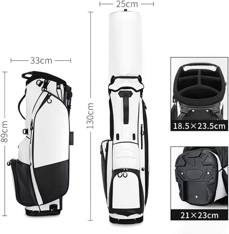 GVNFJKJK Sac deléger, Sac defor Hommes et Sac léger, avec Support, séparateur à 5 Voies, Pratique Accessible Grey