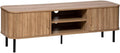 Atmosphera Créateur d'Intérieur - Meuble TV Colva 2 Portes Coulissantes - Étagère Ajustable - Rangement 4 Cases pour Salon, Chambre - H46 x L140cm